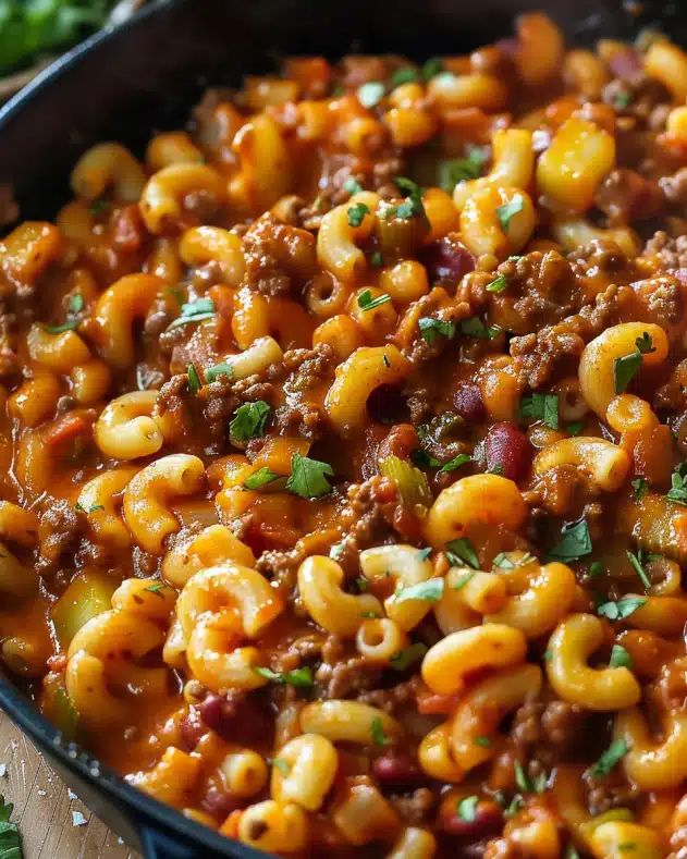 Chili Macaroni Skillet