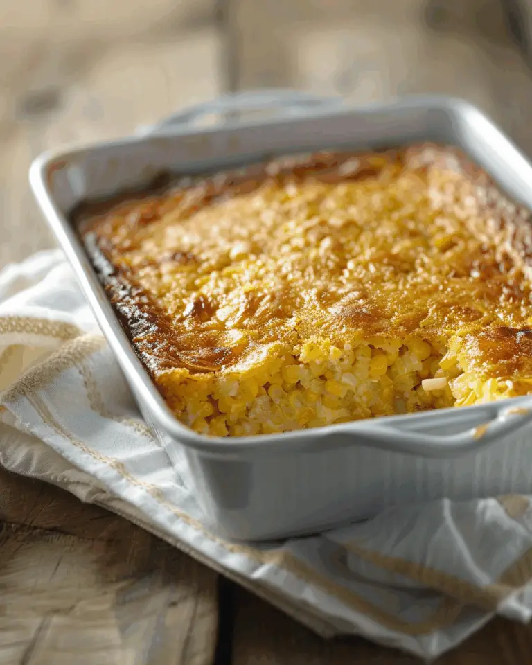 Sweet Harmony Honey-Glazed Corn Casserole