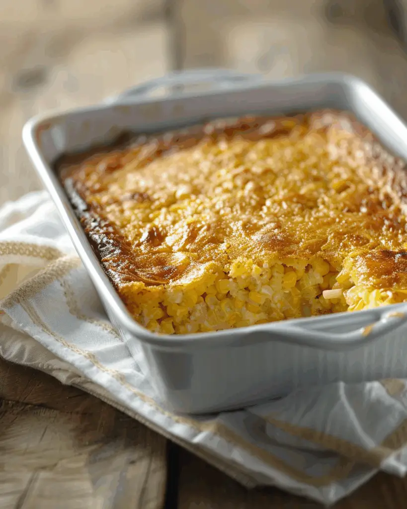Sweet Harmony Honey-Glazed Corn Casserole