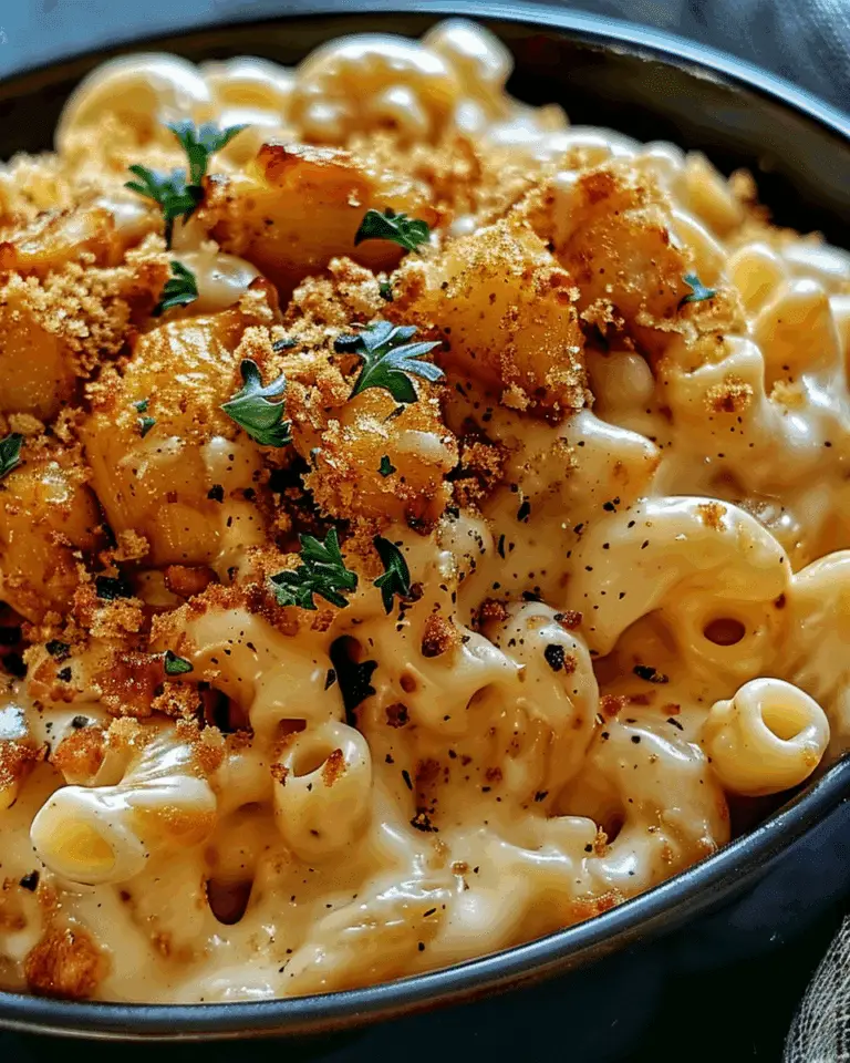 Creamy Honey Pepper Chicken Mac and Cheese Delight