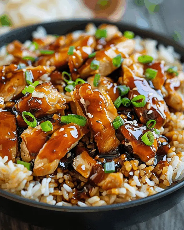 Honey BBQ Chicken Rice