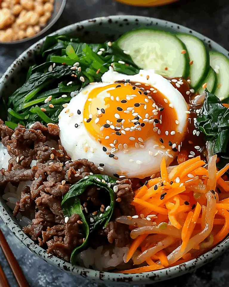 Korean Beef Bibimbap Bowl