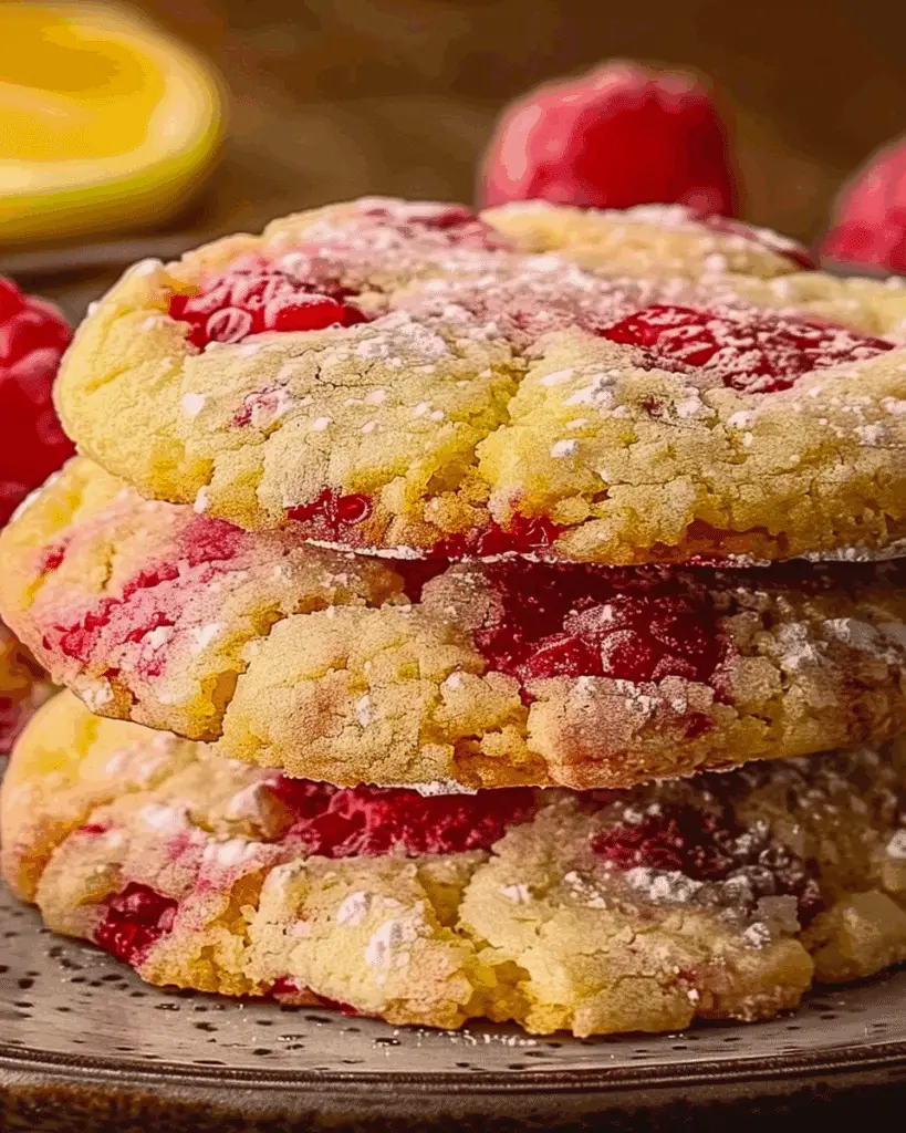 Delightful Raspberry Lemonade Cookies