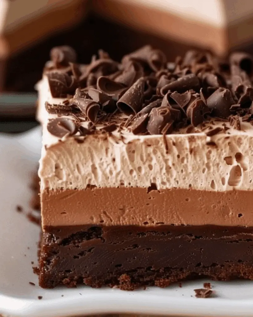 Chocolate Mousse Brownies: Creamy Layers With Decadent Flavor
