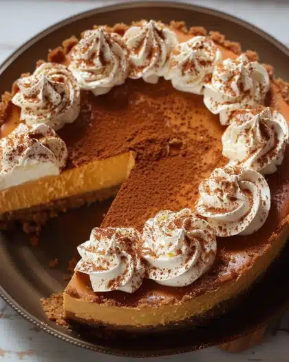 Pumpkin Pie Cheesecake