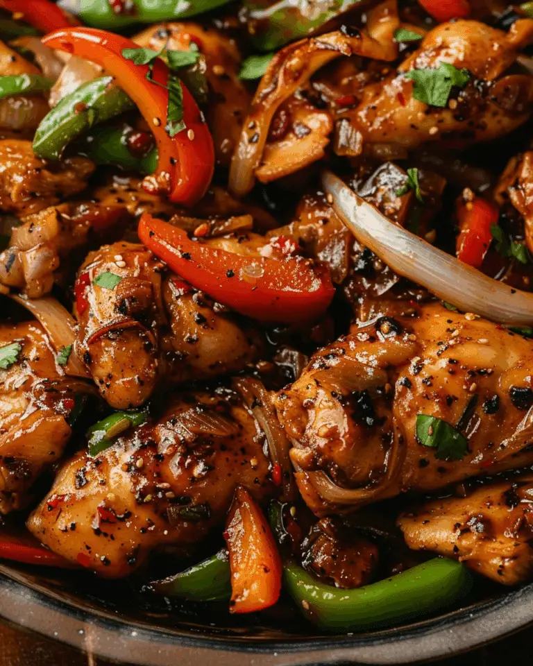 Black Pepper Chicken