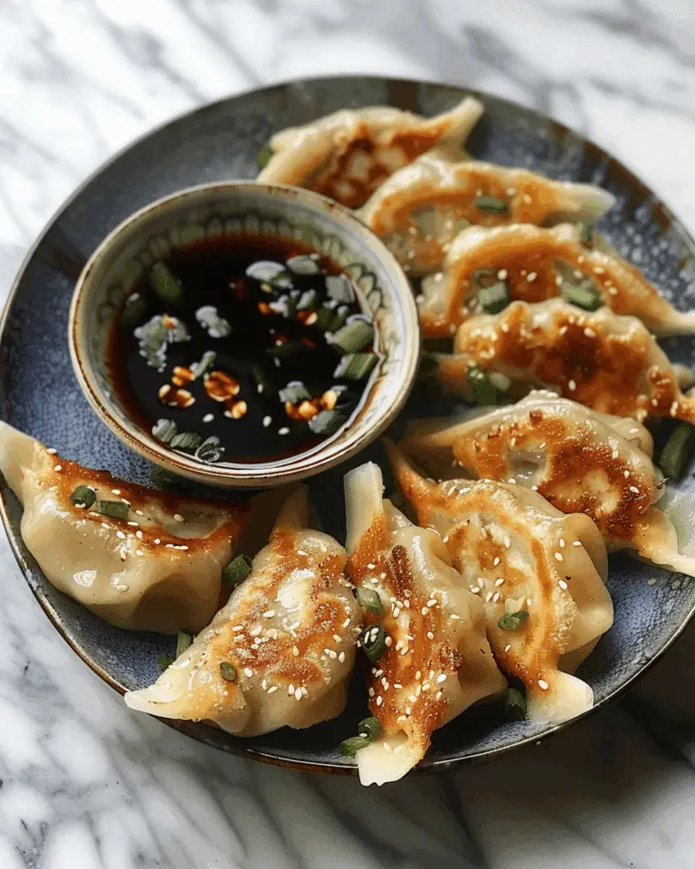 Chicken Potstickers (Pan Fried Dumplings)