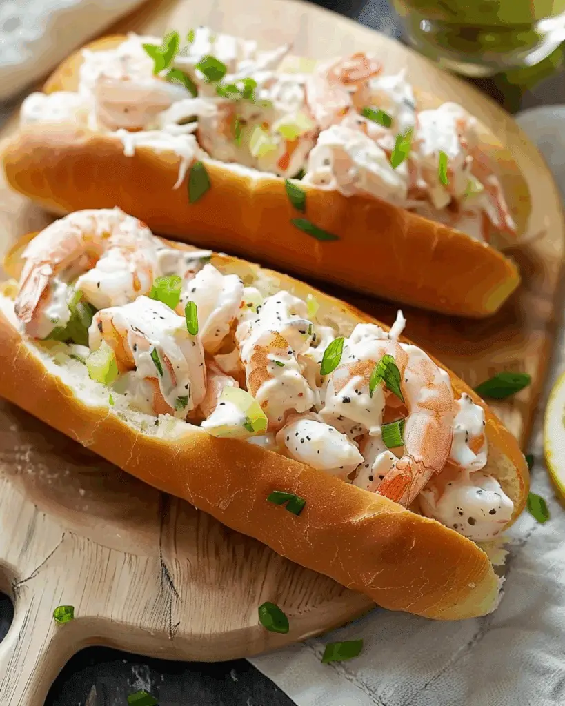 Shrimp Rolls with New England–Style Dressing