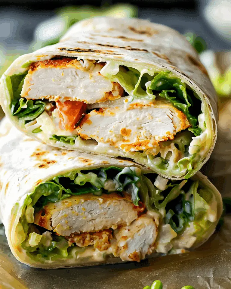 Chicken Caesar Wrap