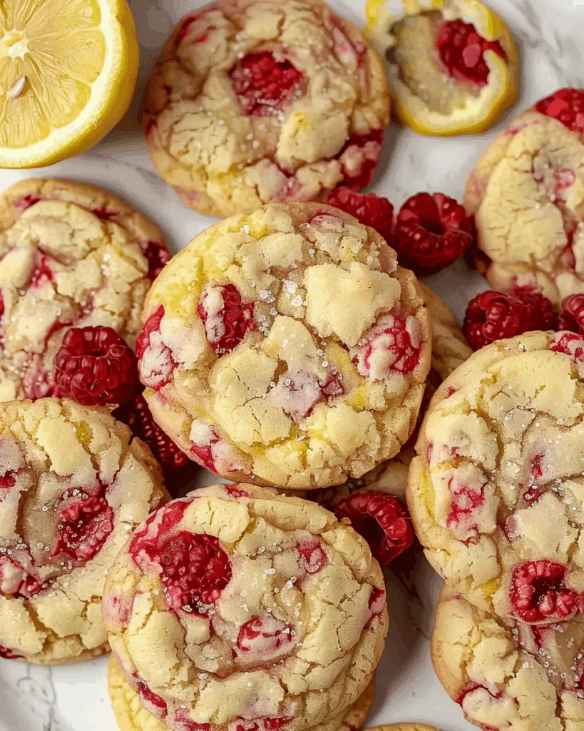 Lemon Raspberry Cookies