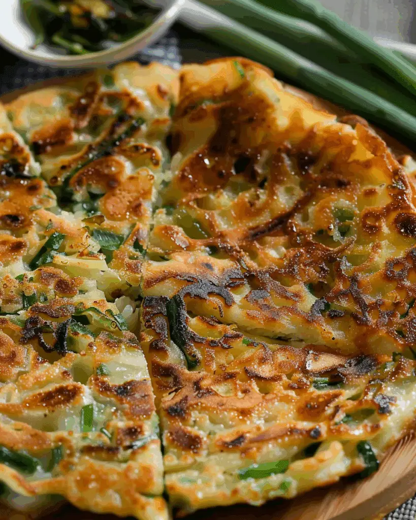 Pajeon (Korean Scallion Pancake)