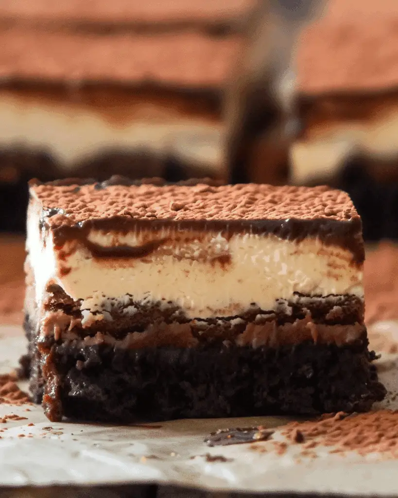 Tiramisu Brownies