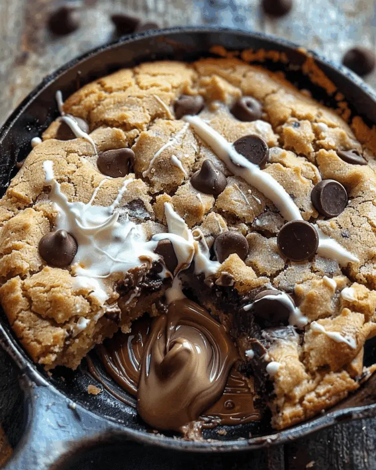 Chocolate Chip Skillet Cookie