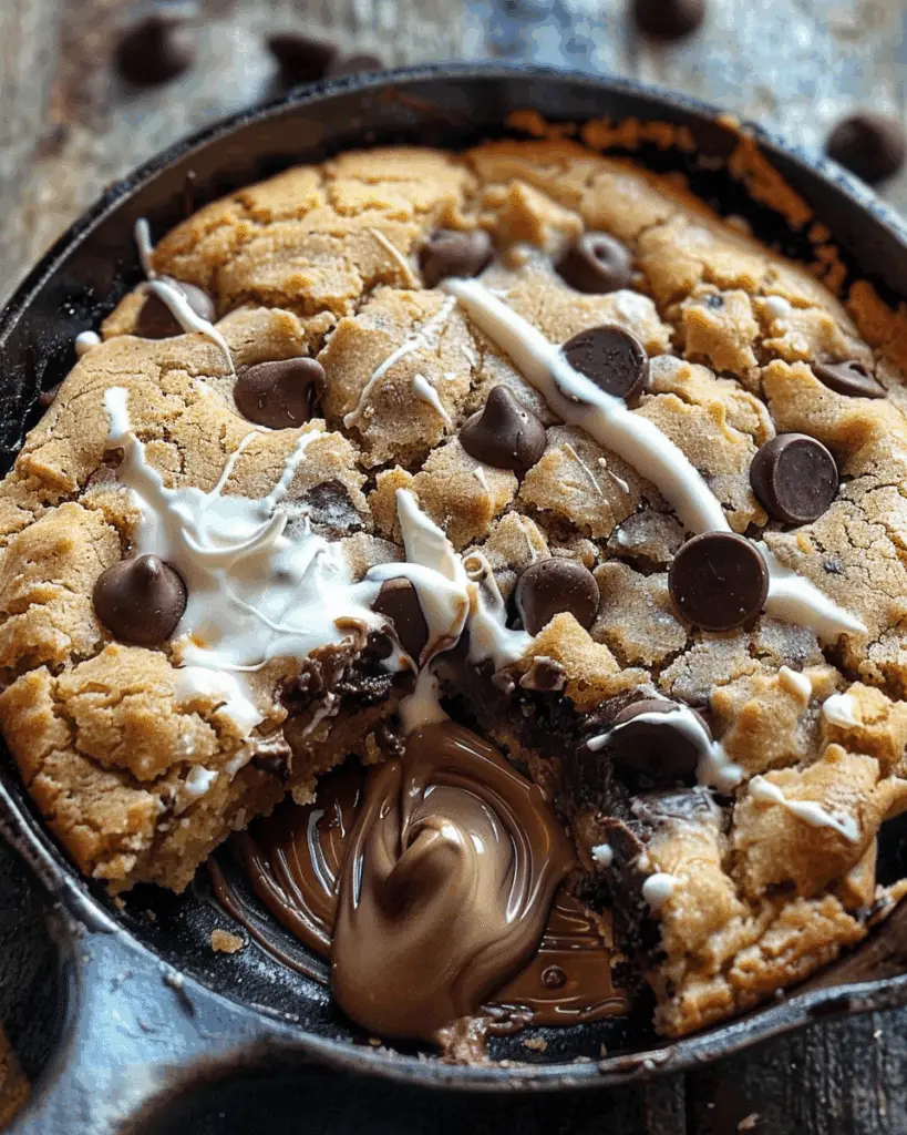 Chocolate Chip Skillet Cookie