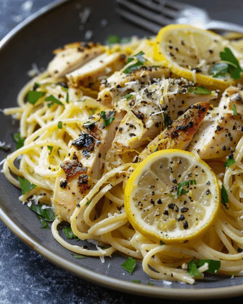 Lemon Chicken Pasta