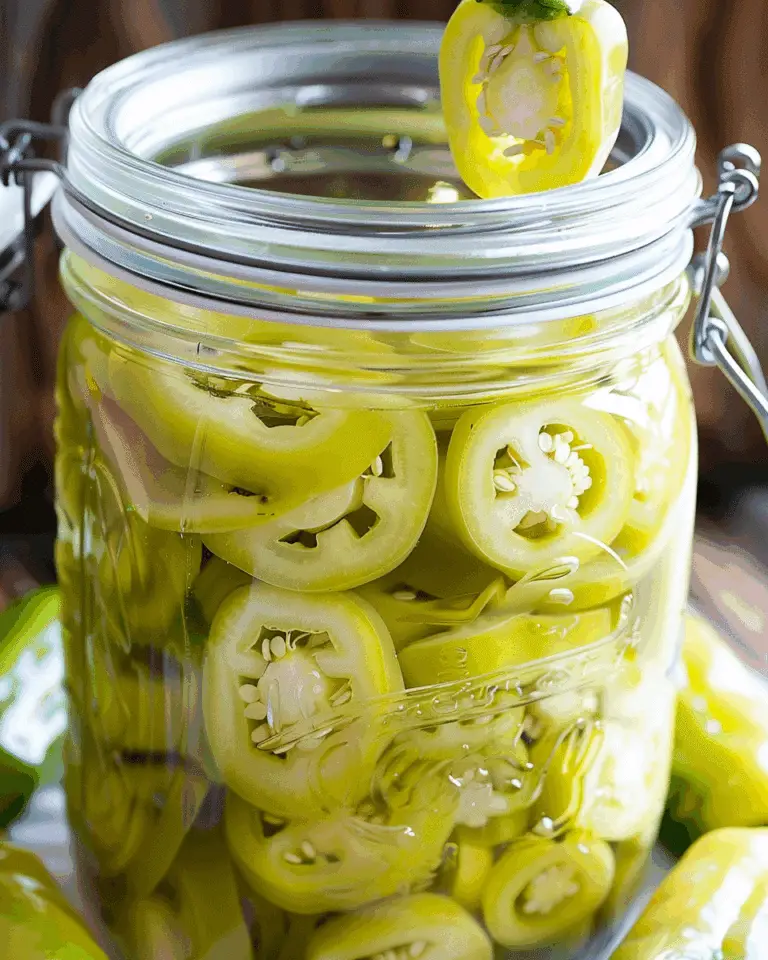 Quick Pickled Banana Peppers