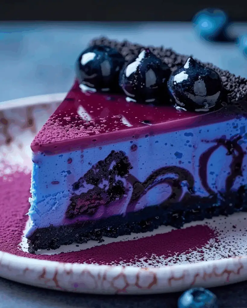 Ravenclaw Midnight Blueberry Cheesecake