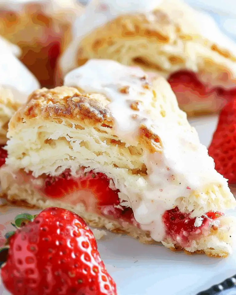 Strawberry Scones
