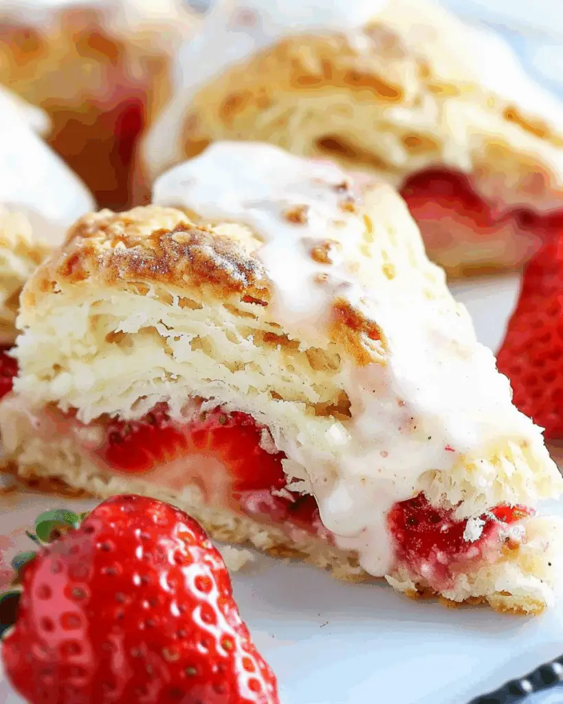 Strawberry Scones