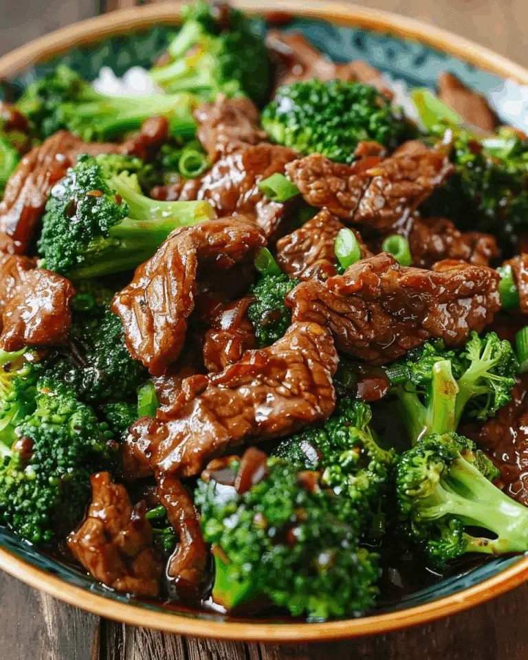 Chinese Beef and Broccoli (One Pan Take-Out)