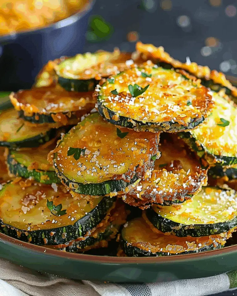 Crispy Buttery Fried Zucchini