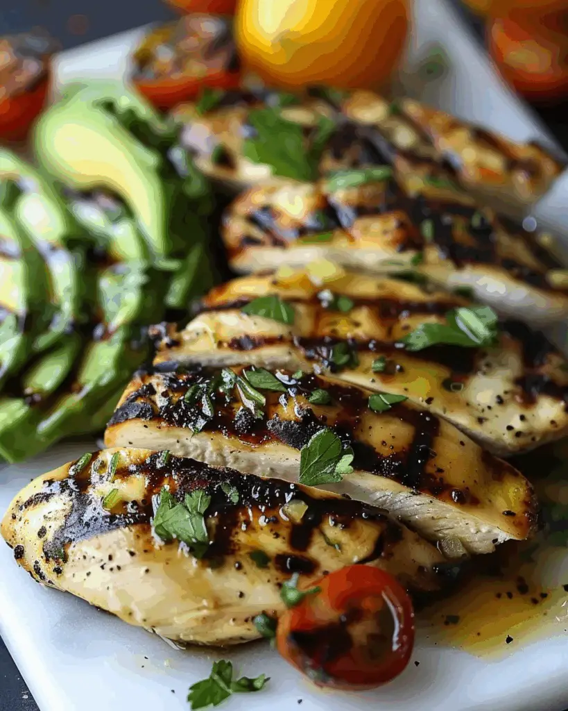 Grilled California Avocado Chicken