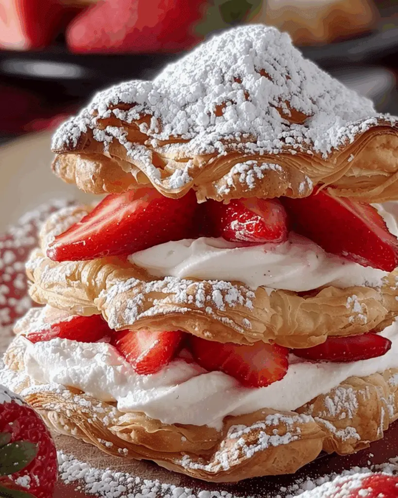 Strawberry Cream Puffs