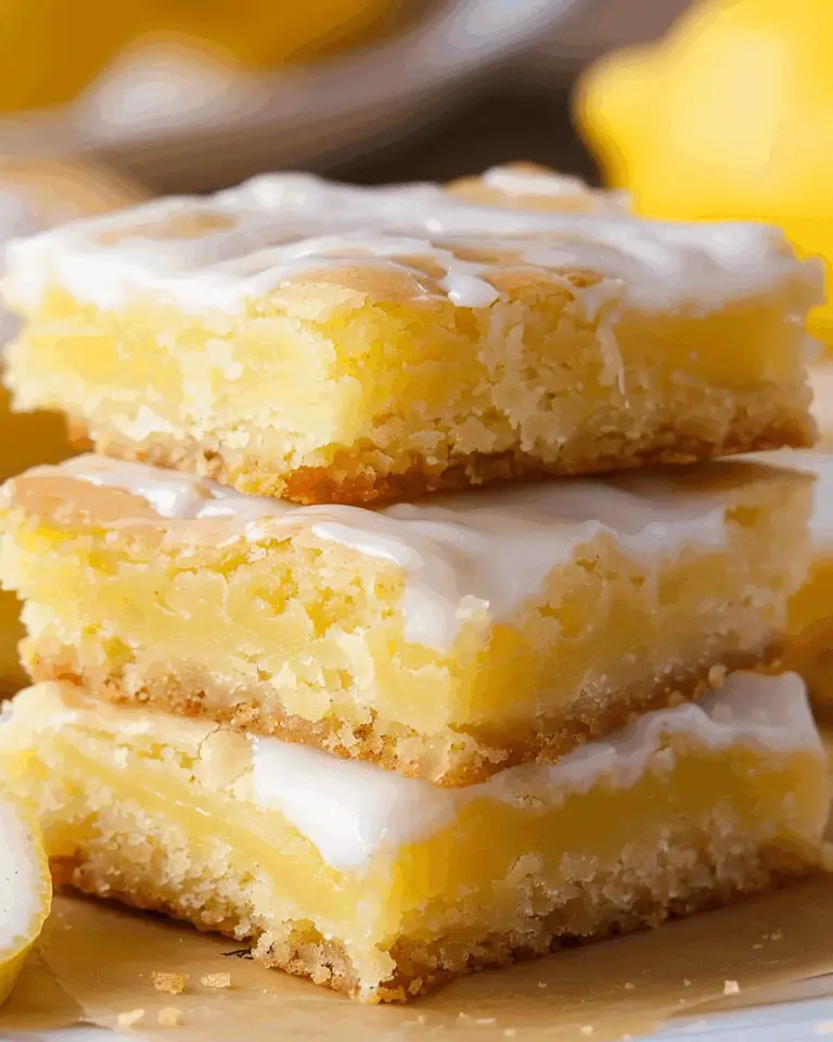 Easy Lemon Brownies