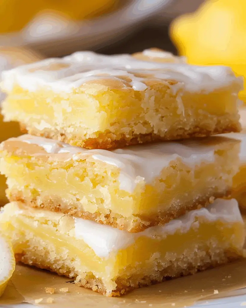 Easy Lemon Brownies