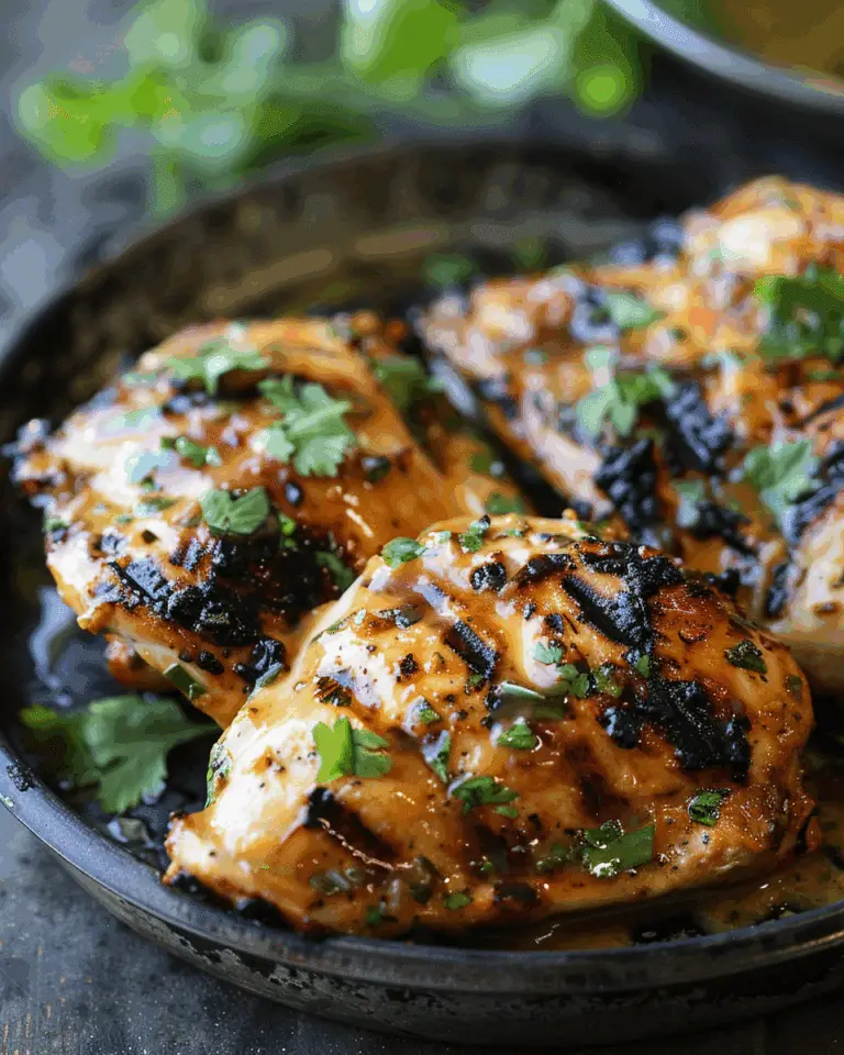 Grilled Salsa Verde Pepper Jack Chicken