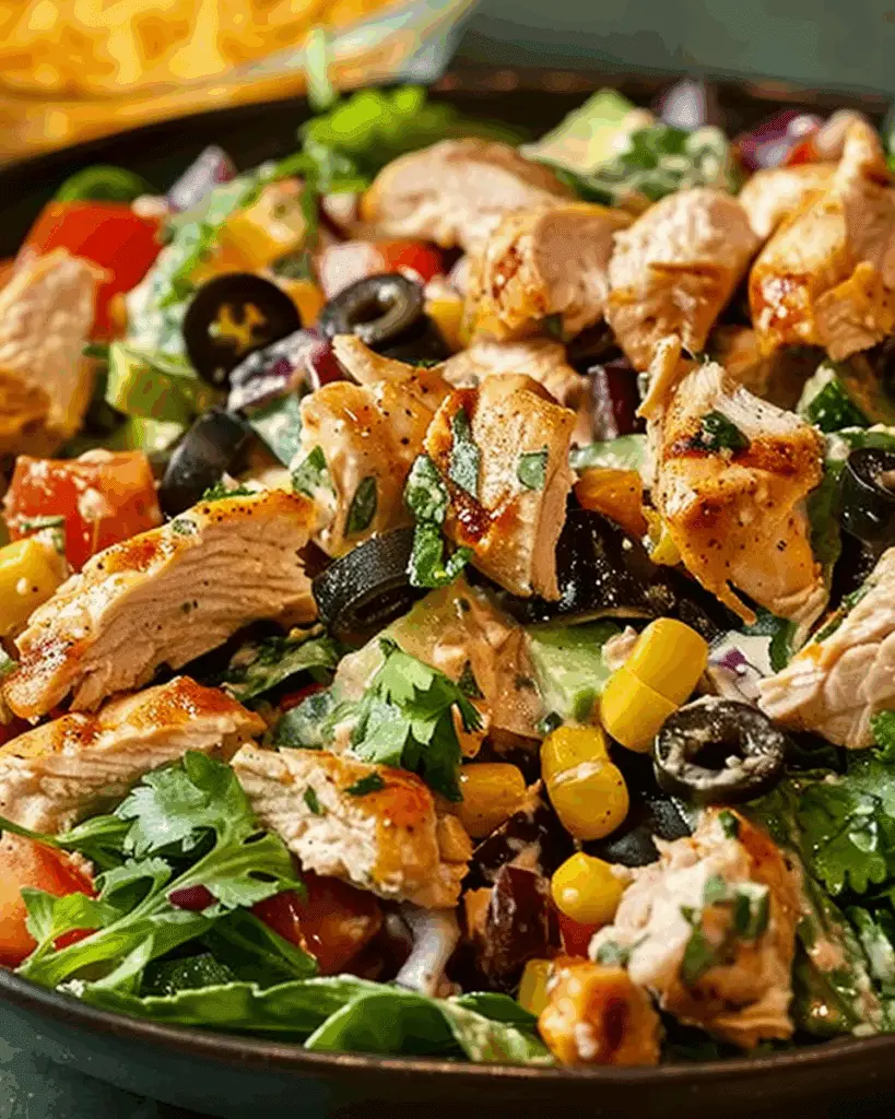 Zesty Southwest Chicken Salad Recipe