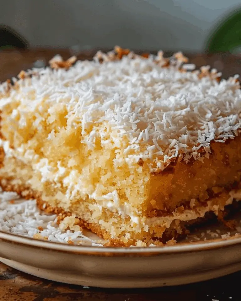 Ooey Gooey Coconut Cake