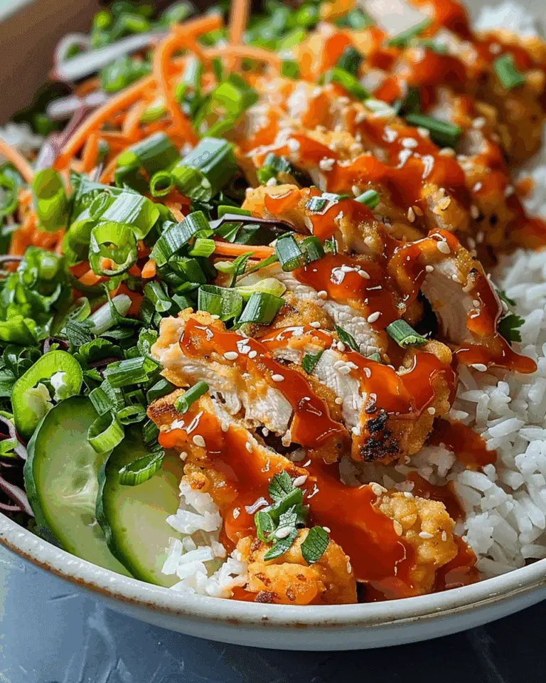 Bang Bang Chicken Bowl