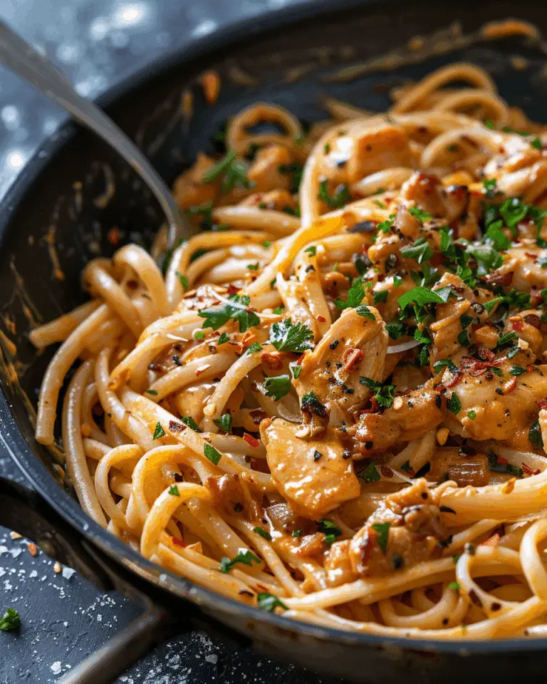 The Best Cowboy Butter Chicken Linguine