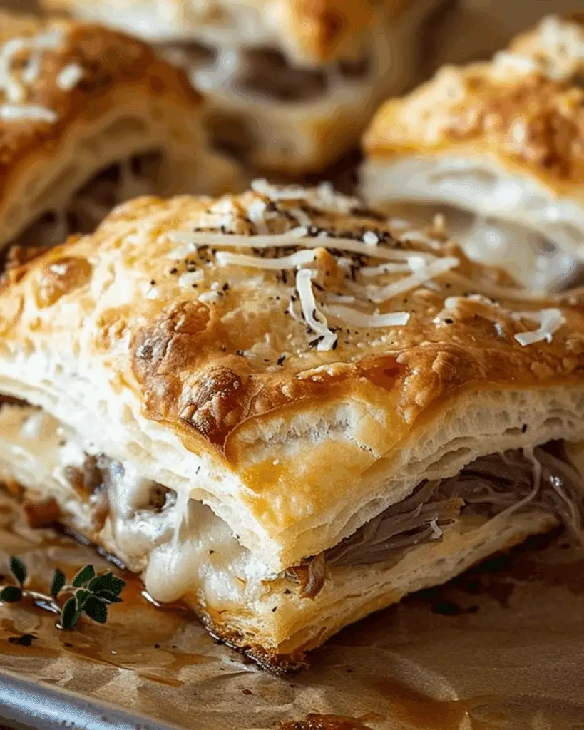 Baked French Dip Biscuits