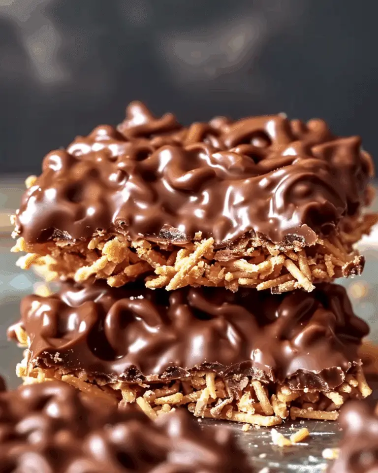 Chocolate Peanut Butter Haystacks