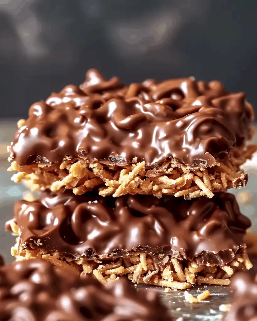Chocolate Peanut Butter Haystacks