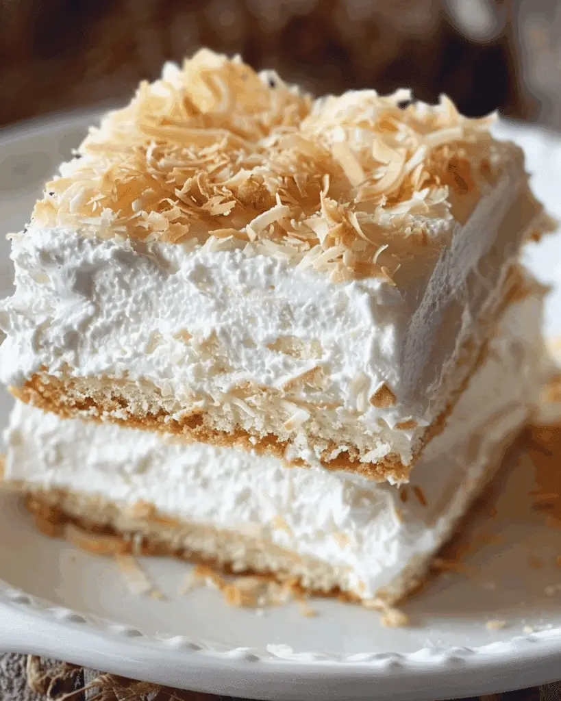 Coconut Icebox Cake