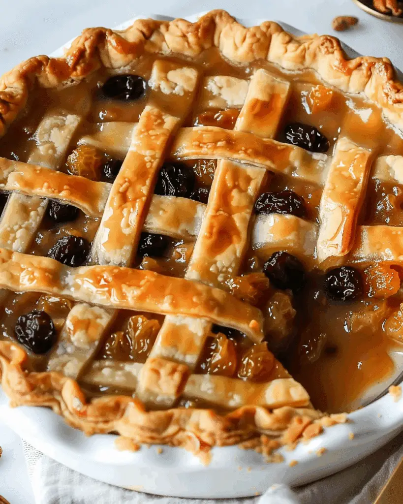 Raisin Pie