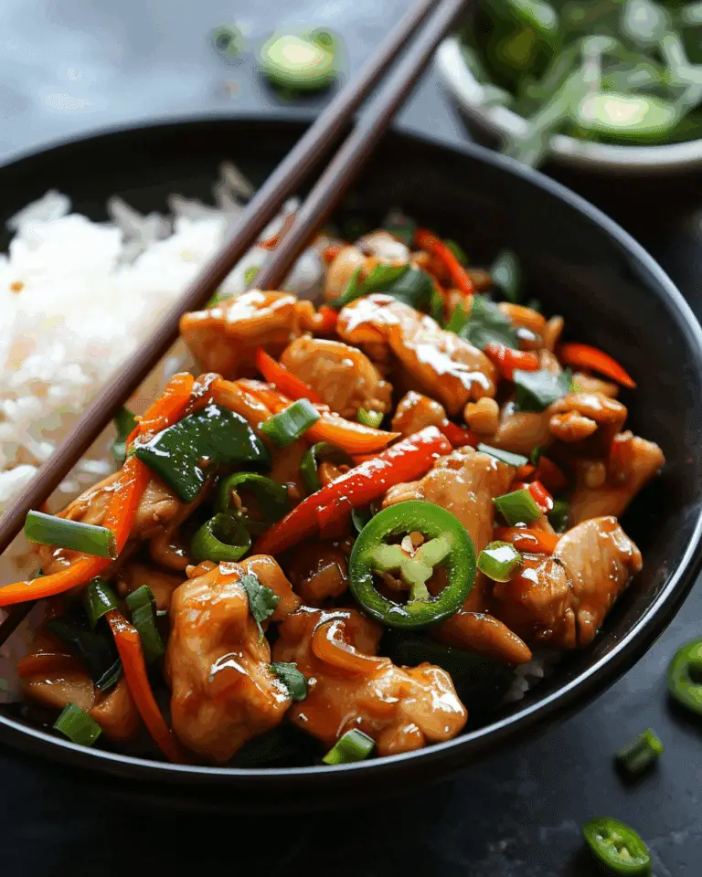 Spicy Jalapeño Chicken Stir-Fry