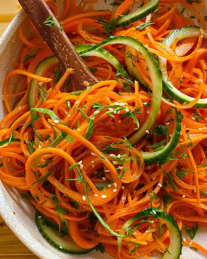 Cucumber Carrot Salad