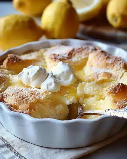Magic Lemon Cobbler Recipe: A Delightful Dessert Experience