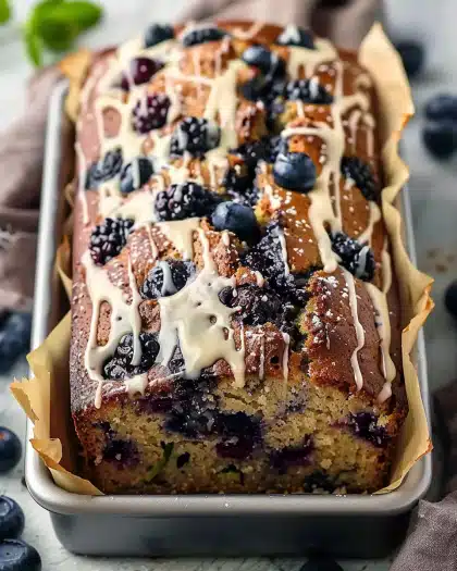 Bakery-Style Blueberry Zucchini Bread
