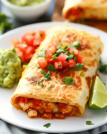 Chicken Chimichangas
