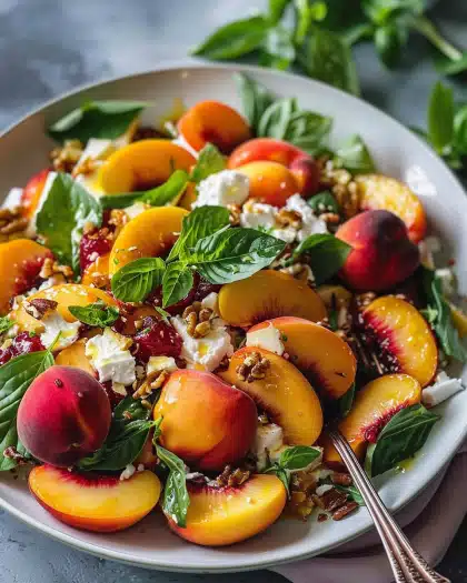 Millionaire Peach Salad
