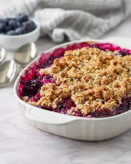 Classic Huckleberry Crisp