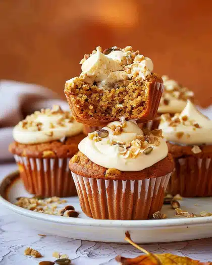 Copycat Starbucks Pumpkin Cream Cheese Muffin