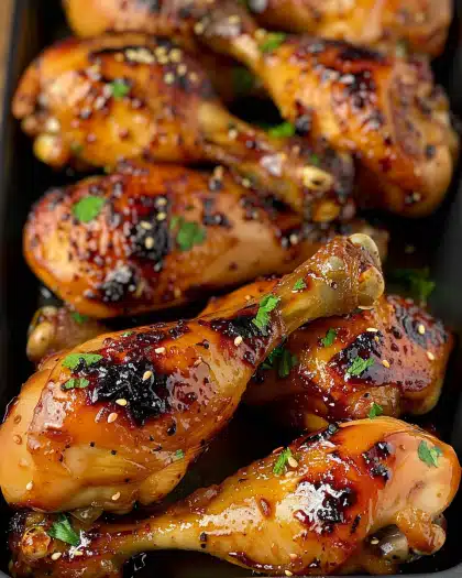 Honey Garlic Chicken Drumsticks