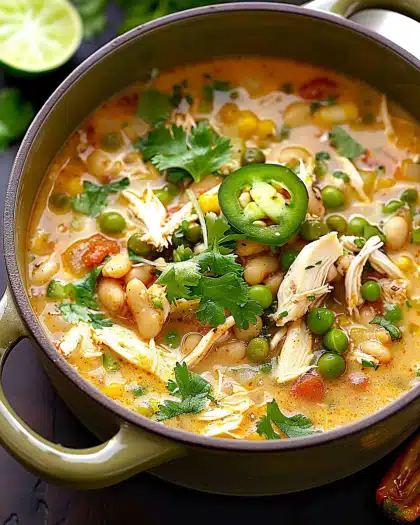 White Chicken Chili for the Summer!