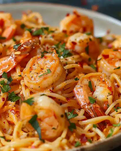 Bang Bang Shrimp Pasta